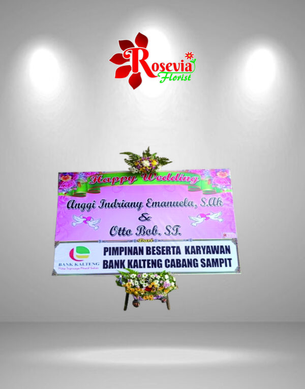 Karangan bunga Ucapan palangkaraya 0021