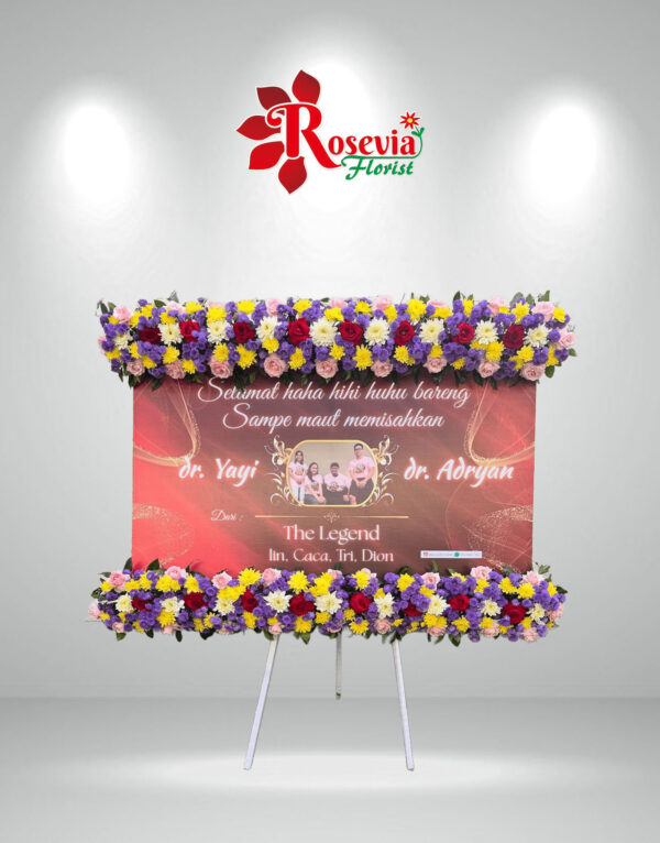 Papan Bunga Duka Cita murah   - Palangkaraya