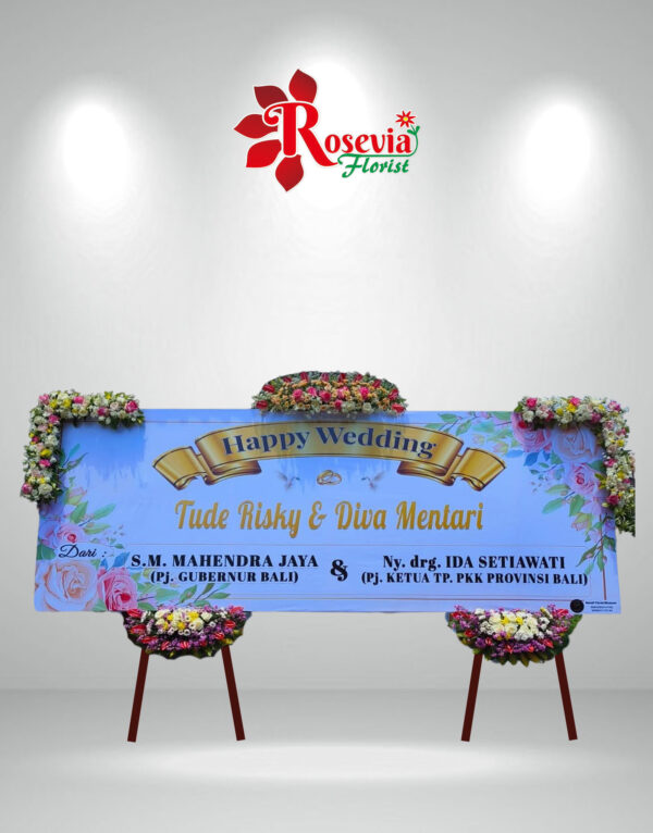Papan Bunga duka cita - Palangkaraya