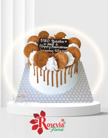 Kue Ulang Tahun Biscoff Delight