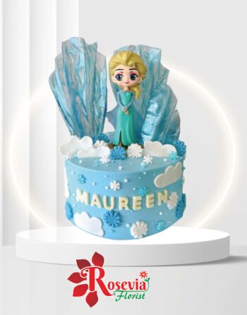 Kue Ulang Tahun Frozen “Elsa Snow Princess” Palangkaraya
