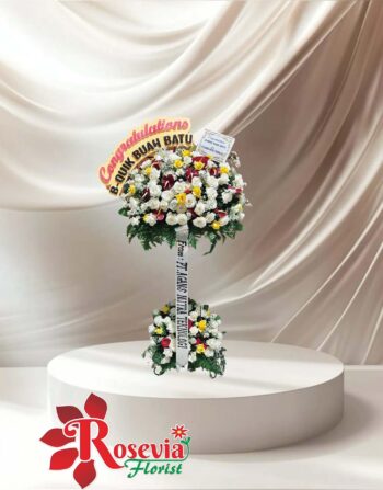 Bunga Papan Congratulation Standing Flower Elegan – Standing Flower Palangkaraya