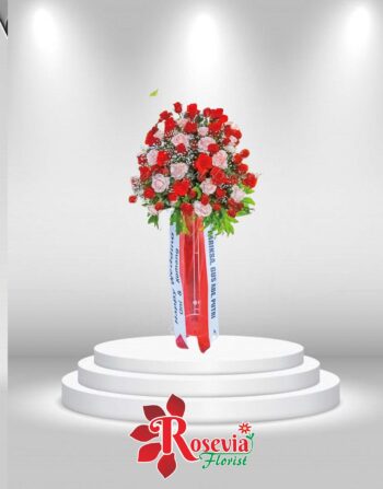 Standing Flower Pernikahan Palangkaraya